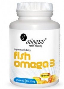  Fish Omega 3  180/120x90 kapsułek  ALINESS