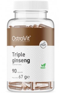 Triple Ginseng ( energia) VEGE 90 kapsułek OstroVit