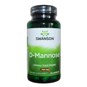 D-Mannoza 700 mg 60 kapsułek SWANSON