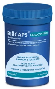  BICAPS GlucoCONTROL 60 kapsułek FORMEDS 