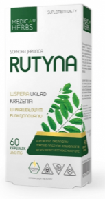 Rutyna 60kaps.350 mg MEDICA HERBS