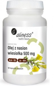  Olej z nasion wiesiołka 500 mg 90 kapsułek ALINESS