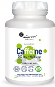  Caffeine 200 mg z guaraną 100 VEGE kaps ALINESS