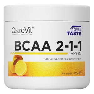 BCAA 2-1-1 200 g lemon OstroVit 