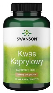 Caprylic Acid  (Kwas kaprylowy) 60 kapsułek SWANSON  