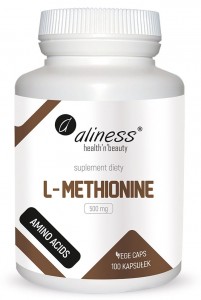 L-Methionine 500mg 100 kaps ALINESS