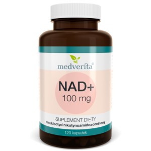  NAD+ 100 mg 120 kapsułek MEDVERITA