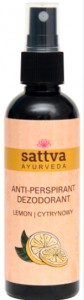  Anti-perspirant dezodorant cytrynowy 80 ml SATTVA