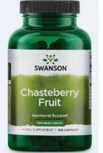 Chasteberry Fruit 400mg 120 kapsułek SWANSON 