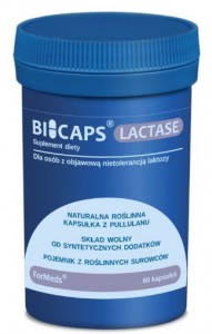  BICAPS® Laktoza 60 kapsułek FORMEDS