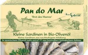 Sardynki w Bio oliwie z oliwek 120g PAN DO MAR