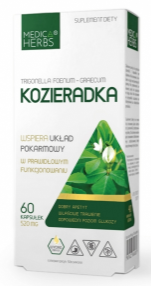  Kozieradka 60kaps.520 mg MEDICA HERBS