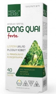 Dong Quai FORTE 40 kapsułek  650 mg MEDICA HERBS