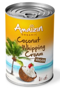 Krem kokosowy do ubijania BIO  400 ml  AMAIZIN
